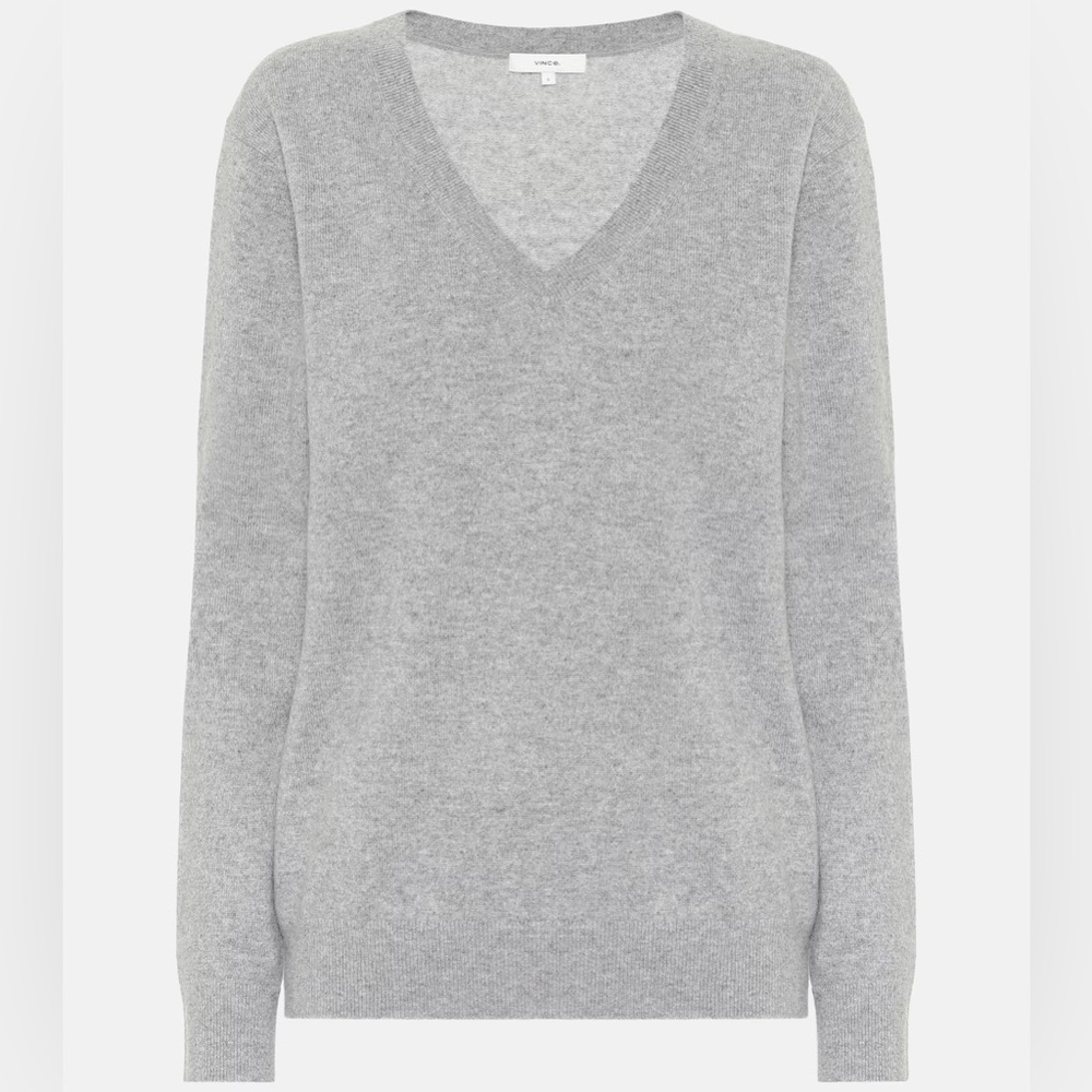 Vince V-neck 100% cashmere sweater